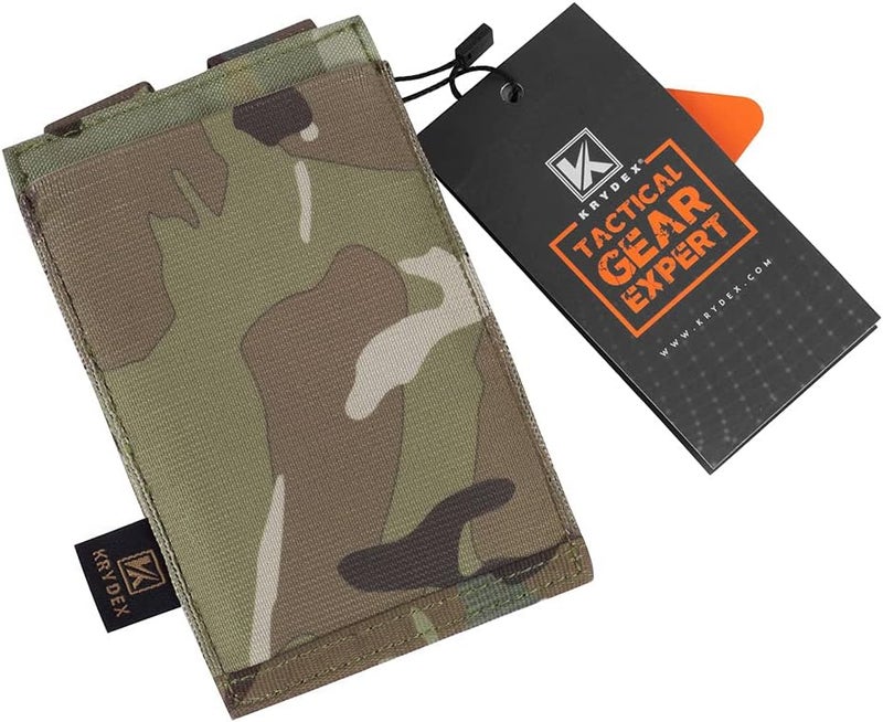 KRYDEX Molle 5.56mm Single/Double/Triple Magazine Pouch Speed Mag Pouches for .223 5.56 Magazine - Image 4